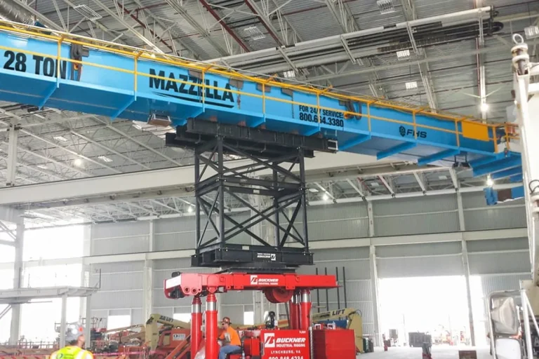 Over Head Crane Installation