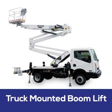 Truck Mounted Boom Lift Rental Services and Seller